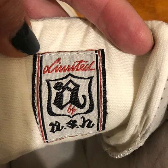 ASN white iridescent wedge sneaker - Picture 7 of 10